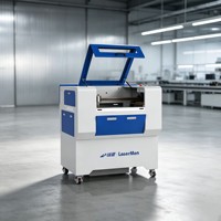 LaserMen Nouveau Modèle 9060 60W 80W 100W 130W Graveur Laser CO2 Machine de Découpe Laser pour Acrylique Cuir Directement de l'Usine