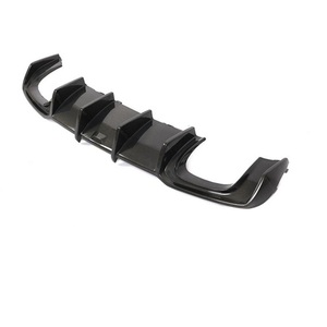 Fast Shipping <b>A3</b> S3 Carbon Fiber Diffuser Car Rear Bumper Splitter Lip Diffuser for Audi <b>A3</b> S3 2019 2018 2019 2020 Car Body Kits - Product Image 3