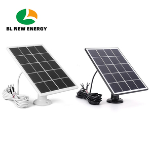 Chargeur <span class=keywords><strong>solaire</strong></span> personnalisé en gros pour appareil photo 3W 4W 5V 8W 10W avec ports USB Type-C, Micro USB et USB en U 3 broches - Product Image 1