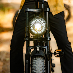 Bicicletta <span class=keywords><strong>Elettrica</strong></span> <span class=keywords><strong>a</strong></span> 7 Velocità per Lavoro, Motore da 1000W ad Alta Velocità con Faro, Mountain Bike - Product Image 6