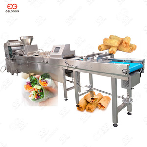Máquina automática para hacer rollitos primavera de Vietnam, máquina para rellenar y formar rollitos primavera, máquina para hacer lumpia indonesia - Product Image 5