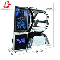 Simulateur de vol VR Space Shuttle : Équipement de divertissement commercial de grande envergure, idéal pour les salles de jeux tendance