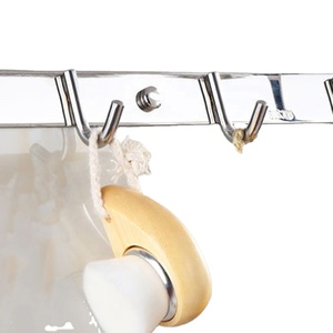 Factory Outlet Hot Selling Cheap Wall-mounted 304 Folding <b>Shelf</b> Foldable Towel Rack Bathroom Cloth Rack - Product Image 6