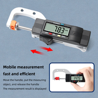 100% nouveau 0-25MM Auto pneu détection d'usure étrier haute précision ABS LCD affichage numérique jauge épaisse avec 1 an de garantie