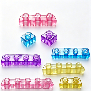 Blocs de construction Montessori souples en TPE pour tout-petits, jouet sensoriel créatif à empiler pour le développement, idéal pour les voyages - Product Image 2