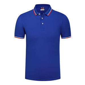 Logo de marque personnalisé, vente en gros, 40 fils, 180g, 100% Polyester, Original, vierge, <span class=keywords><strong>pas</strong></span> <span class=keywords><strong>cher</strong></span>, livraison directe, <span class=keywords><strong>Polo</strong></span> ample pour hommes - Product Image 5