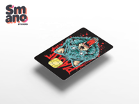 Etiqueta Adhesiva Personalizada para Tarjetas de Crédito, PVC Premium, Impermeable, Fácil de Aplicar, Sin Residuos, Flexible, Protectora, Duradera, Impresión Digital