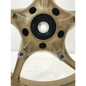 Ruota anteriore per Yamaha R6 2008-2016, cerchio in lega dorata, ricambio per moto - Product Image 3