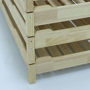 Letti Impilabili in Legno Massello per Bambini, Ecologici e Durevoli per l'Educazione Precoce in Scuole, Soggiorni o Appartamenti - Product Image 2