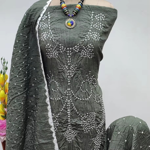 Trajes Shalwar Kameez Étnicos de Calidad India y Pakistaní para Mujer, Sin Costuras, Cintura Natural, Trajes Formales, Vestido de Satén al por Mayor - Product Image 1