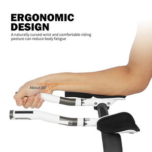 Toseek TTF13 vélo fibre de <span class=keywords><strong>carbone</strong></span> reste guidon <span class=keywords><strong>VTT</strong></span> TT guidon vélo <span class=keywords><strong>carbone</strong></span> poignée barre fin - Product Image 3