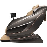 Fauteuil de massage 4D moderne 2025 avec massage de la tête, suivi SL, inspiré des vaisseaux spatiaux, Thaïlande