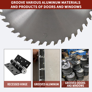 Industrial Grade Aluminium Slotting Saw <strong>Blade</strong> Copper Aluminum Profile TCT Carbide Straight And Miter Circular Saw <strong>Blades</strong> - Product Image 5