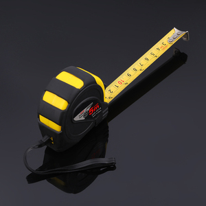 Fabrika toptan taşınabilir esnek fren sistemi ile mezura PP plastik kabuk carpenzlar metrik çelik bant için ABS metre - Product Image 4