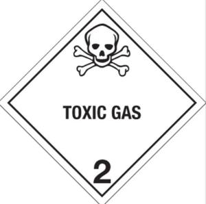 لافتة معدنية تحذيرية للخطر من سيكيورن، ملصق للبضائع الخطرة، لافتة تحذير للغازات السامة - Product Image 4