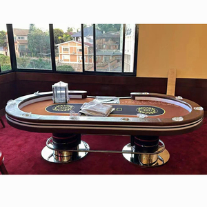<span class=keywords><strong>Mesa</strong></span> de Póker Profesional Ovalada de Alta Calidad YH de 96 Pulgadas con Luces LED, <span class=keywords><strong>Mesa</strong></span> de Póker Texas Hold'em con USB - Product Image 6