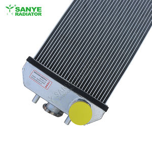 Radiateur à eau à quatre rangées en aluminium Kobe--lco 75-8 personnalisé pour pièces d'excavatrice d'<span class=keywords><strong>occasion</strong></span> - Product Image 4
