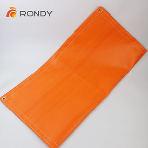 350-1150g/m2 <span class=keywords><strong>PVC</strong></span> bọc vải sợi thủy tinh <span class=keywords><strong>PVC</strong></span> Bọc Vải Sợi thủy tinh cho Chăn chống cháy - Product Image 5