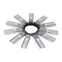Módulo Transceptor SFP 155M 1.25G 2.5G 4.25G 10G 25G 40G 100G 400G QSFP28 QDD SMF MMF Simplex Dúplex Red de Fibra Óptica Telecomunicaciones