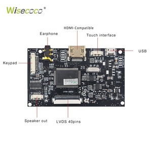 Màn Hình LCD 8 Inch 1024*768 Lvds 40 Pin Nhỏ Tft IPS Ánh Sáng Mặt Trời Có Thể Đọc Được 1000 Nits Màn Hình LCD Màn Hình Quảng Cáo Ngoài Trời - Product Image 4