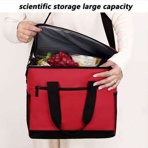 Sac isotherme portable réutilisable de grande capacité, imperméable, pour la plage, le pique-nique, le camping, vente en gros directe d'usine - Product Image 3