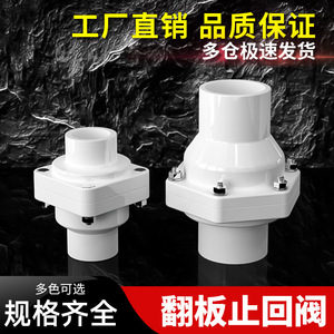 Clapet anti-retour Dumei en PVC 90-110 mm, structure à une seule palette, pour alimentation en eau, type traversant - Product Image 4