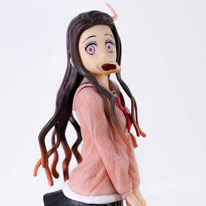 Giocattoli in resina PVC azione e giocattolo di alta qualità 29cm postura in piedi uniforme per studenti Demon slayer figure anime <span class=keywords><strong>Kamado</strong></span> <span class=keywords><strong>Nezuko</strong></span> - Product Image 5
