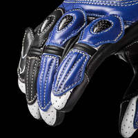Gants de moto Alien Monster GT en fibre de carbone et cuir véritable CE2