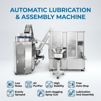 Machine d'assemblage et de lubrification à huile atomisée à grande vitesse (1 ml à 50 ml) pour ligne de production médicale