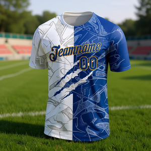 T-shirt de sport personnalisé pour homme Nestrue, sublimation, 220g, polyester respirant, maillot de football avec impression de logo, coupe classique, manches courtes - Product Image 2