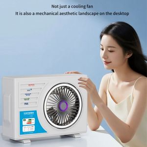 High Icy Humidify Desktop Strong Hanging <b>Standing</b> Dual Use Portable Table <b>Fan</b> Noise Reduction Motor - Product Image 5