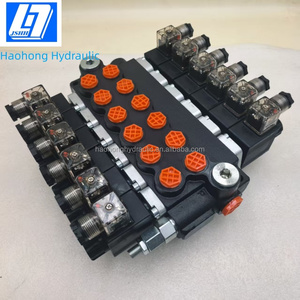Válvulas de Control Direccional Hidráulicas Haohong 6Z50-AAAAAA-ES3-12/24VDC-G, Operadas por Solenoide, 300BAR 50L/MIN, Distribuidor - Product Image 1