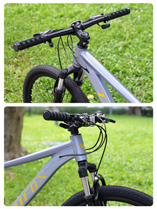 Vélo de montagne à cadre rigide en aluminium de 26 pouces, 21 vitesses, frein à disque mécanique, VTT avec passage des câbles interne pour les trajets quotidiens MK2 TRIFOX MK - Product Image 3