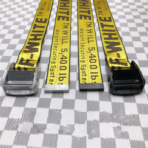 Cintura intrecciata con fibbia di tendenza alla moda per uomo e donna cinture di tela di vendita diretta in fabbrica in stile europeo personalizzato Unisex - Product Image 5