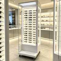 Présentoir rotatif pour lunettes, support de sol pour lunettes de soleil, présentoir de lunettes pour magasin d'optique