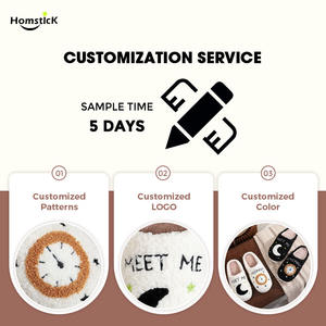 Pantoufles en <span class=keywords><strong>feutre</strong></span> confortables, antidérapantes, durables, pour hommes, pour l'automne et l'hiver, pour un usage quotidien - Product Image 3