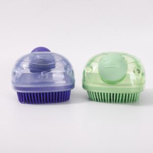 Customizable Waterproof Oval Shower Hairbrush &amp; Comb For Convenient Haircare In The Shower With Straightening Feature - Product Image 5