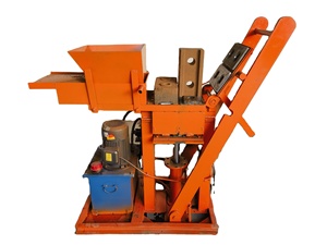 小型手动联锁红粘土制砖机 土块成型机 土块压榨机 - Product Image 1