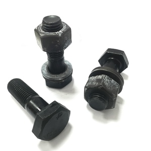 โรงงานบีโบ ยาเอ็นเต้ น็อตหัวหกเหลี่ยมเกรด 10.9s ชุบดำ แรงยึดสูง รุ่น M16/m20/m27/m30 โรงงานยาเอ็นเต้ รุ่น M16/m2 - Product Image 2
