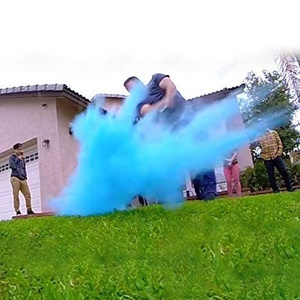 Pallone Sparacoriandoli Rosa e Blu per Feste di <span class=keywords><strong>Compleanno</strong></span>, Eventi, Giochi con Polvere, Decorazioni per Rivelazione del Sesso - Product Image 3