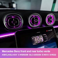 Rhythm 0,6 W Luz ambiental de baja potencia Cabezal de lámpara mejorado Iluminación interior para mercedes-benz