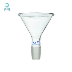Medye ciências personalizadas vários funil de vidro conical triângulo do laboratório da boca do solo padrão - Product Image 5