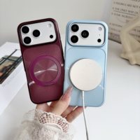 Étui magnétique rotatif à 360° personnalisable aux nouvelles couleurs avec béquille pour iPhone 18 17 Pro Max, ultra-fin, antichoc, effet aurore