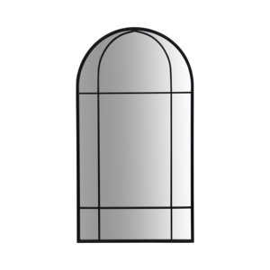 Specchio ad arco con cornice in metallo, decorazione da parete in stile vintage per camera da letto, bagno, ufficio, dormitorio. - Product Image 1