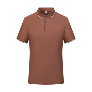 Camiseta Polo de Manga Corta, Color Sólido, Absorbente de Humedad, para Uso Diario, Ropa de Trabajo Corporativa, con Logotipo Personalizado Impreso - Product Image 2