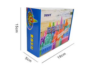 Không gian cát với 8 màu sắc chơi cát <span class=keywords><strong>Kit</strong></span> cho trẻ em cát khuôn mẫu Công cụ đồ chơi thiết lập cho 3 năm và lên chàng trai cô gái - Product Image 6