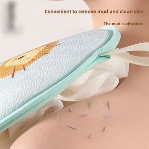 Cartoon Animal Round Bath Flower Scrubber Cute Dual purpose Scrubber Bath Bath Scrubber - Product Image 2