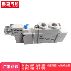 โซลินอยด์วาล์ว Xingyu รุ่น XY3120 24V DC 1W 0.15-0.7MPa สำหรับใช้งานกับลมและระบบนิวเมติก - Product Image 2