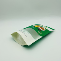 Op maat gemaakte glanzende bedrukte hitteverzegelbare hersluitbare ziplock stand-up pouch, vochtbestendig voor PE-gelamineerde notenverpakking voor voedselopslag