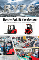 Chariot élévateur électrique robuste à longue autonomie, batterie au lithium 2t, design ergonomique tout-terrain, déplaceur latéral hydraulique contrepoids